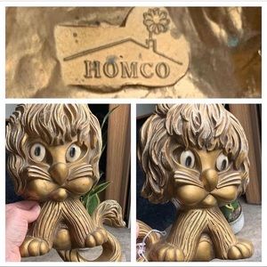 ✨HOST PIC”Share the MAGIC” POSH PARTY✨Vintage Gold Lion Wall hangings by HOMCO✨